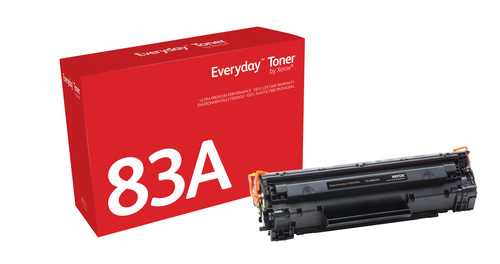 Bild von Everyday ™ Schwarz Toner von Xerox, kompatibel mit HP 83A (CF283A), Standardkapazität