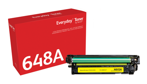 Bild von Everyday ™ Gelb Toner von Xerox, kompatibel mit HP 648A (CE262A), Standardkapazität