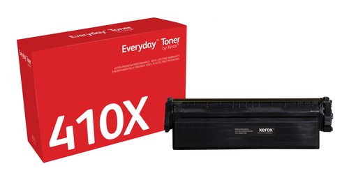 Bild von Everyday ™ Schwarz Toner von Xerox, kompatibel mit HP 201X (CF410X/ CRG-046HBK), High capacity