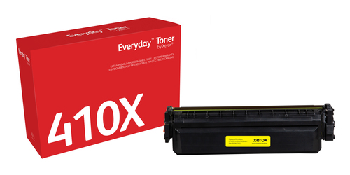 Bild von Everyday ™ Gelb Toner von Xerox, kompatibel mit HP 410X (CF412X/ CRG-046HY), High capacity