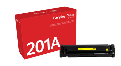 Bild von Everyday ™ Gelb Toner von Xerox, kompatibel mit HP 201A (CF402A/ CRG-045Y), Standardkapazität