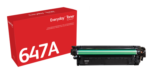 Bild von Everyday ™ Schwarz Toner von Xerox, kompatibel mit HP 647A (CE260A), Standardkapazität