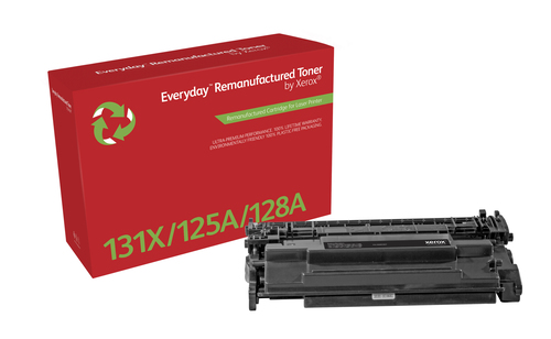 Bild von Everyday Wiederaufbereiteter Everyday™ Schwarz wiederaufbereiteter Toner von Xerox, kompatibel mit HP 131X (CF210X), High capacity