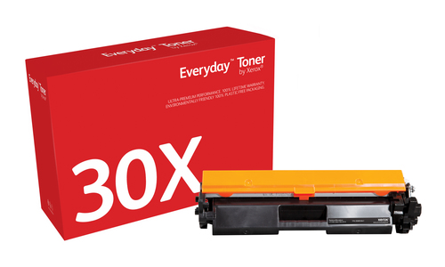 Bild von Everyday ™ Schwarz Toner von Xerox, kompatibel mit HP 30X (CF230X/ CRG-051H), High capacity