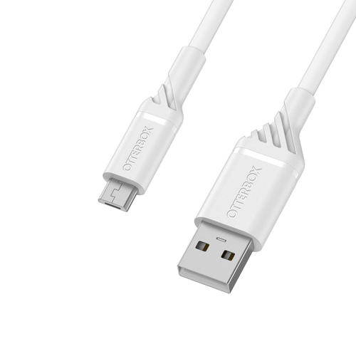 Bild von OtterBox Cable USB A-Micro USB 1M, Cloud Sky White