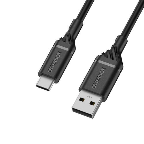 Bild von OtterBox Cable USB A-C 1M, schwarz