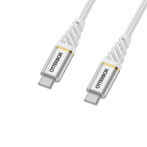 Bild von OtterBox Premium Cable USB C-C 1M USB-PD, Cloud Sky White