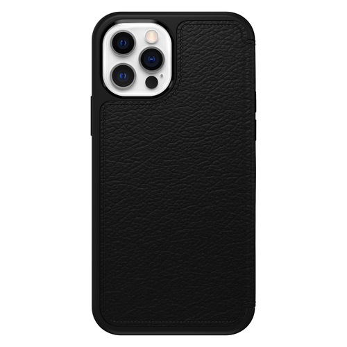 Bild von OtterBox Strada Folio Series für Apple iPhone 12/iPhone 12 Pro, schwarz - Ohne Einzelhandlesverpackung