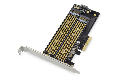 ASSMANN DIGITUS M.2 NGFF / NMVe SSD PCI Express 3.0 (x4) Add-On Karte