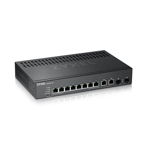 Bild von Zyxel GS2220-10-EU0101F Netzwerk-Switch Managed L2 Gigabit Ethernet (10/100/1000) Schwarz