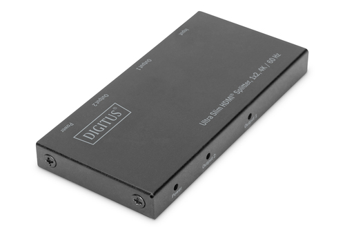 ASSMANN DIGITUS Ultra Slim HDMI Splitter 1x2 4K/60Hz Micro USB Power