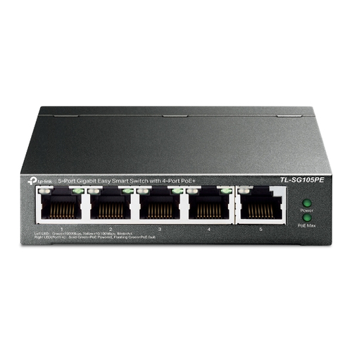 Bild von TP-Link 5-Port-Gigabit-Easy-Smart-Switch mit 4 PoE+-Ports