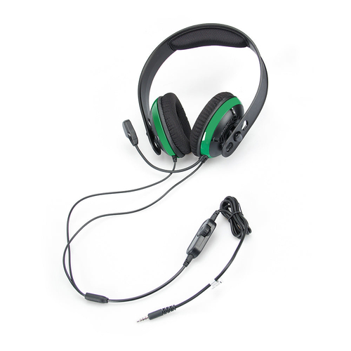 Bild von Raptor Gaming HX200 Kopfhörer Kabelgebunden Kopfband Schwarz, Grün