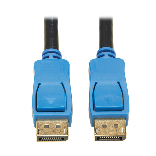EATON TRIPPLITE DisplayPort 1.4 Cable - 8K UHD 60 Hz HDR HBR3 HDCP 2.2 4:4:4 BT.2020 M/M Black 3 ft.