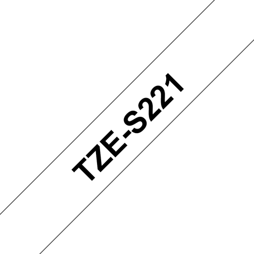 Bild von Brother TZE-S221 Etiketten erstellendes Band TZ