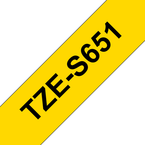 Bild von Brother TZE-S651 Etiketten erstellendes Band TZ