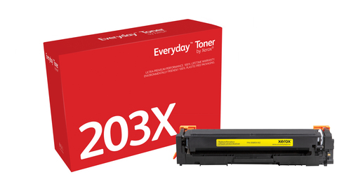 Bild von Everyday ™ Gelb Toner von Xerox, kompatibel mit HP 202X (CF542X/CRG-054HY), High capacity