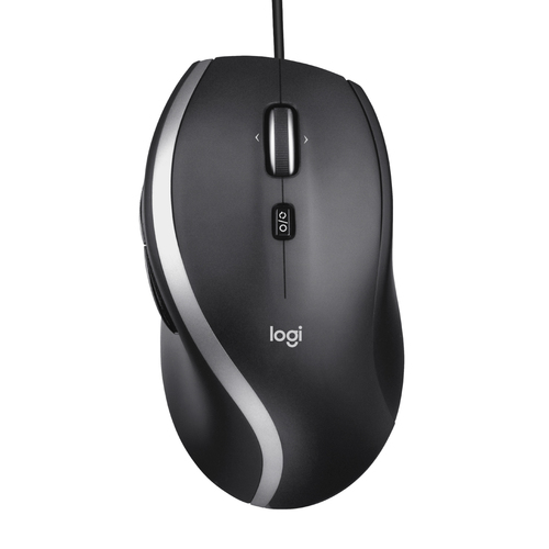 Bild von Logitech Corded Mouse M500S Maus Büro rechts USB Typ-A Optisch 4000 DPI