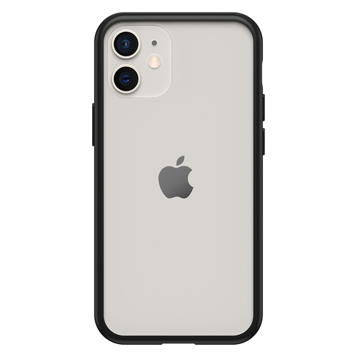 Bild von OtterBox React Series für Apple iPhone 12 mini, transparent/schwarz - Ohne Einzelhandlesverpackung