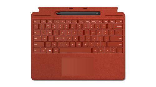 Bild von Microsoft Surface Pro X Signature QWERTZ Deutsch Rot