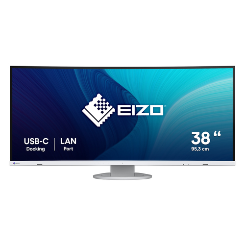 Bild von EIZO FlexScan EV3895-WT LED display 95,2 cm (37.5 Zoll) 3840 x 1600 Pixel UltraWide Quad HD+ Weiß