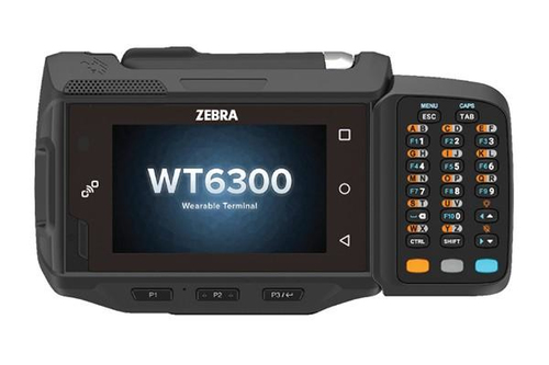 Bild von Zebra WT6300 Handheld Mobile Computer 8,13 cm (3.2 Zoll) 800 x 480 Pixel Touchscreen 256 g Schwarz