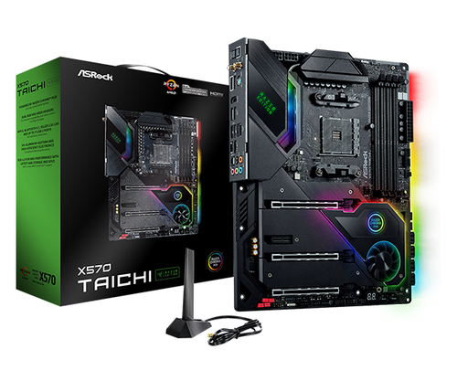 Bild von Asrock X570 Taichi Razer Edition AMD X570 Sockel AM4 ATX