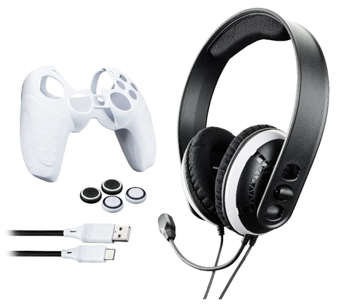 Bild von Raptor Gaming SK150 Kopfhörer Kabelgebunden Kopfband Schwarz, Weiß