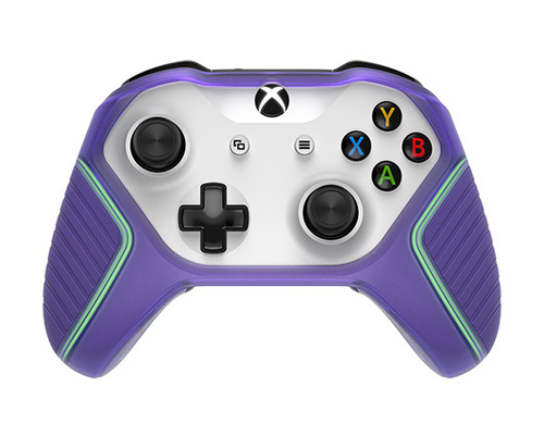 Bild von OtterBox Easy Grip Gaming Controller Series für Microsoft XBOX Controller Gen 8, Galactic Dream Purple/Glow in the Dark