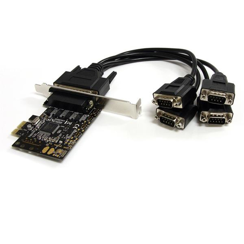 Bild von StarTech.com 4 Port Seriell RS232 PCI Express Schnittstellenkarte