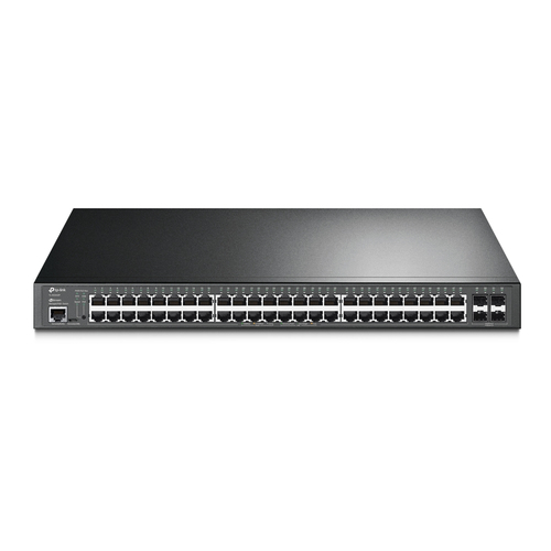 Bild von TP-Link TL-SG3452P Netzwerk-Switch Managed L2/L3 Gigabit Ethernet (10/100/1000) Power over Ethernet (PoE) 1U Schwarz