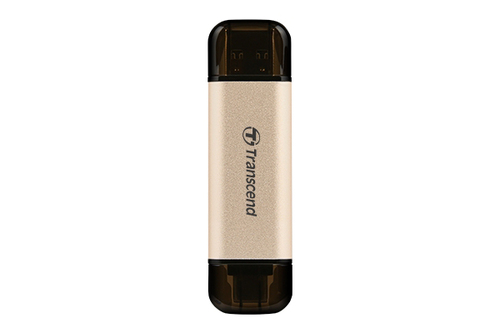 Bild von Transcend JetFlash 930C USB-Stick 128 GB USB Type-A / USB Type-C 3.2 Gen 1 (3.1 Gen 1) Gold