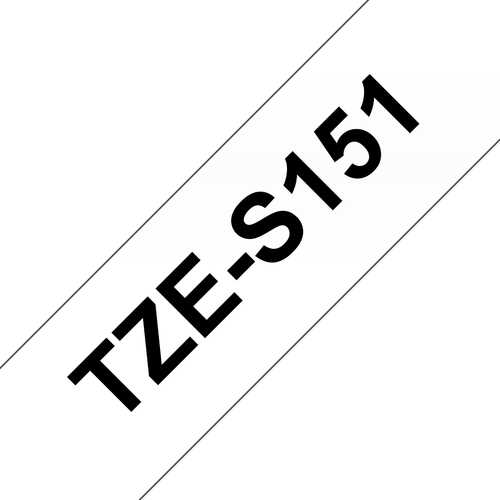 Bild von Brother TZE-S151 Etiketten erstellendes Band TZ