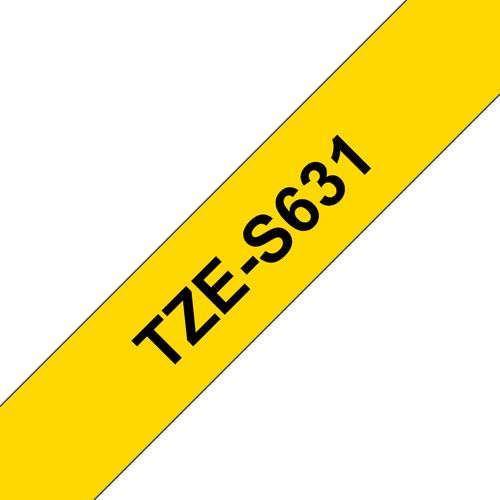 Bild von Brother TZE-S631 Etiketten erstellendes Band TZ