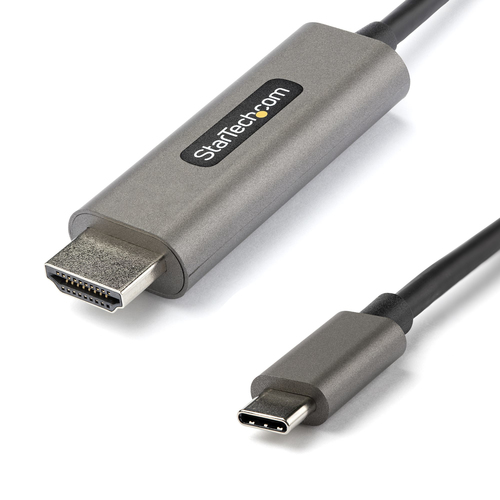 Bild von StarTech.com 1m USB-C auf HDMI Kabel 4K 60Hz mit HDR10 - Ultra HD USB Typ-C auf 4K HDMI 2.0b Video Adapter Kabel - USB-C auf HDMI HDR Monitor/Display Konverter - DP 1.4 Alt Mode HBR3