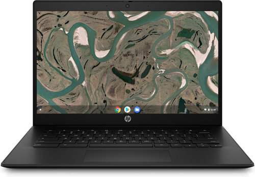 Bild von HP Chromebook 14 G7 Intel® Celeron® N4500 35,6 cm (14&quot;) Touchscreen Full HD 8 GB LPDDR4x-SDRAM 128 GB eMMC Wi-Fi 6 (802.11ax) ChromeOS Schwarz