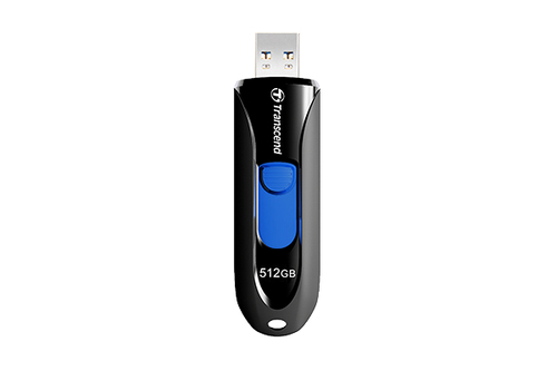 Bild von Transcend JetFlash 790 USB-Stick 512 GB USB Typ-A 3.2 Gen 1 (3.1 Gen 1) Schwarz