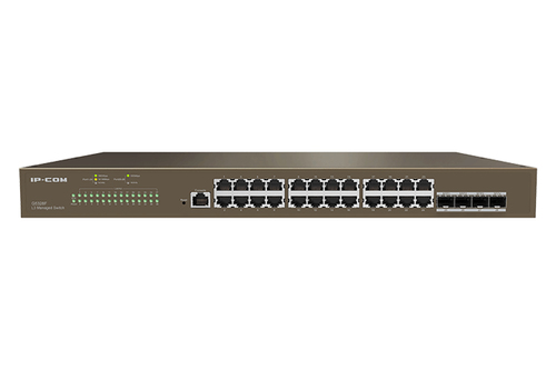 Bild von IP-COM Networks G5328F Netzwerk-Switch Managed L3 Gigabit Ethernet (10/100/1000) Grau