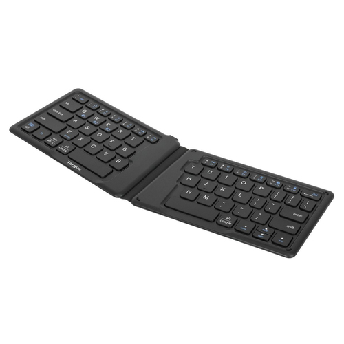 Bild von Targus AKF003UK Tastatur Universal Bluetooth QWERTY UK Englisch Schwarz