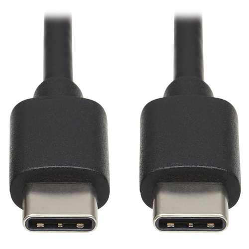 EATON TRIPPLITE USB-C Cable M/M - USB 2.0 Thunderbolt 3 60W PD Charging Black 3ft. 0,9m