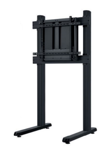 Bild von Hagor HP Counterbalanced Floorstand Flachbildschirm-Tischhalterung 177,8 cm (70&quot;) Flur Schwarz