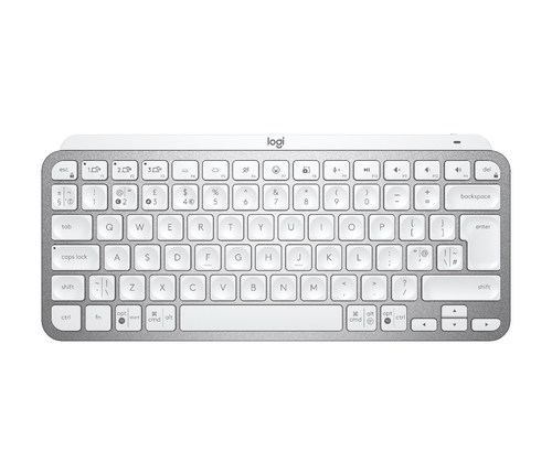 Bild von Logitech MX Keys Mini Tastatur Universal RF Wireless + Bluetooth QWERTY Englisch Grau