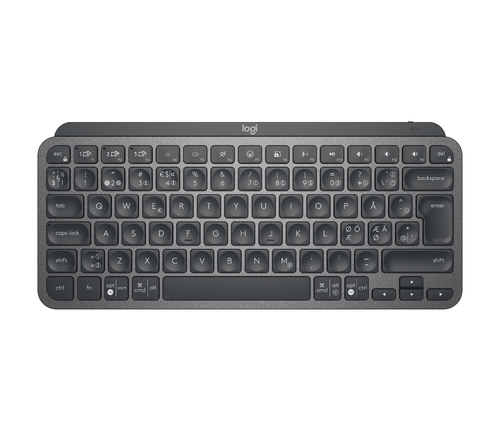 Bild von Logitech MX Keys Mini Tastatur Universal RF Wireless + Bluetooth QWERTY Nordisch Graphit