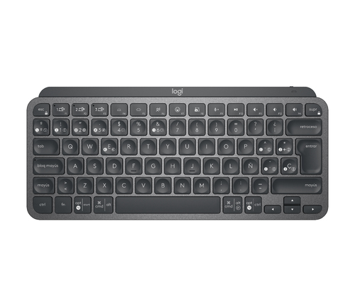 Bild von Logitech MX Keys Mini Tastatur RF Wireless + Bluetooth QWERTY Spanisch Graphit