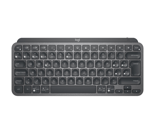 Bild von Logitech MX Keys Mini Tastatur Büro RF Wireless + Bluetooth QWERTY Spanisch Graphit