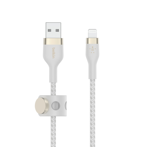 Bild von Belkin CAA010BT1MWH USB Kabel 1 m USB A USB C/Lightning Weiß