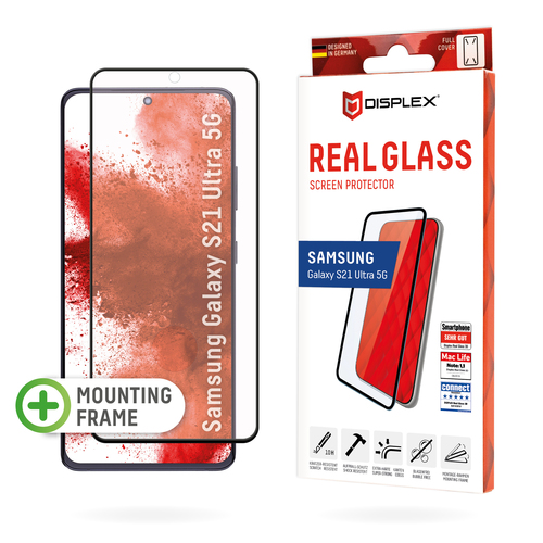E.V.I. GMBH E.V.I. DISPLEX Real Glass 3D Samsung S21 Ultra (01407)