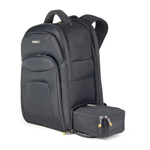 Bild von StarTech.com 17.3&quot; Laptop Rucksack mit abnehmbarer Zubehörtasche - Ergonomischer IT Rucksack für IT Techniker/Profi - Robuster Notebook/Laptop Rucksack - Gepolsterter Business Rucksack