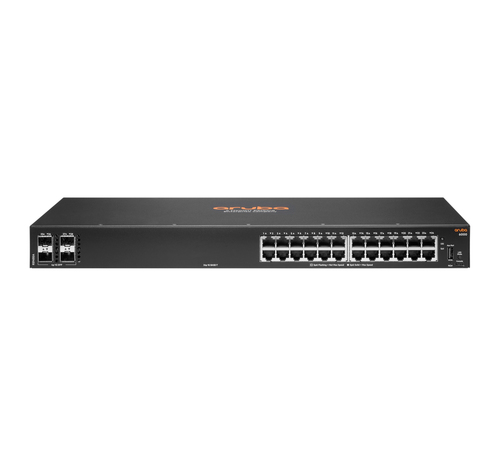 Bild von Aruba 6000 24G 4SFP Managed L3 Gigabit Ethernet (10/100/1000) 1U