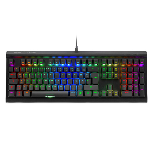 Bild von Sharkoon SKILLER SGK60 Tastatur Gaming USB QWERTZ Deutsch Schwarz